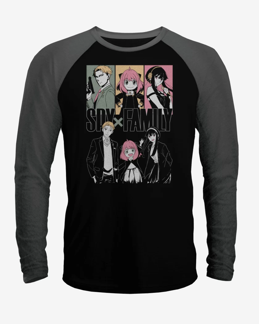 Polera Raglan La Familia Espía