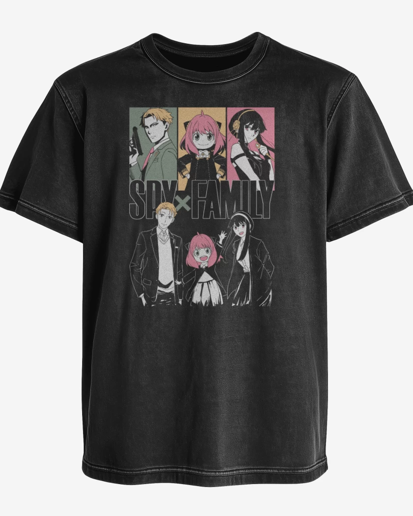 Polera desgastada La Familia Espía