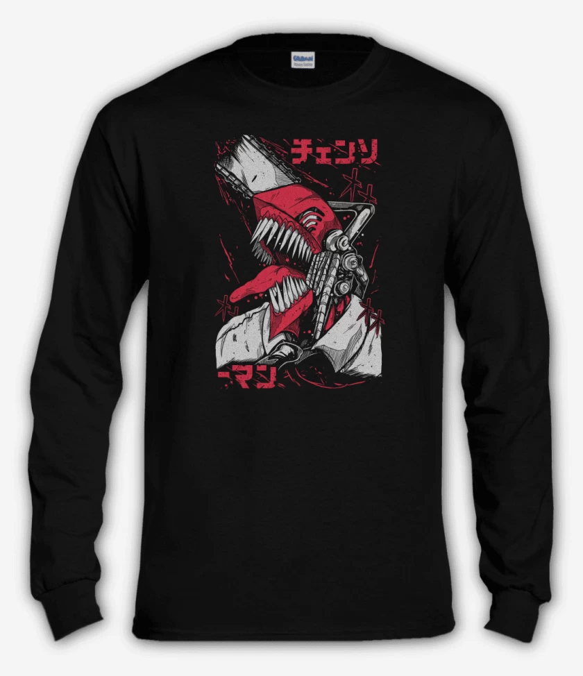 Polera manga larga Motosierra Humana