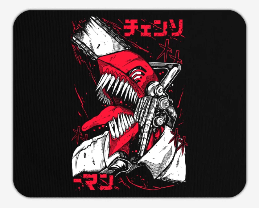 Mousepad Motosierra Humana