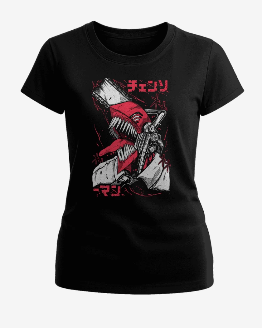 Polera de Mujer Motosierra Humana