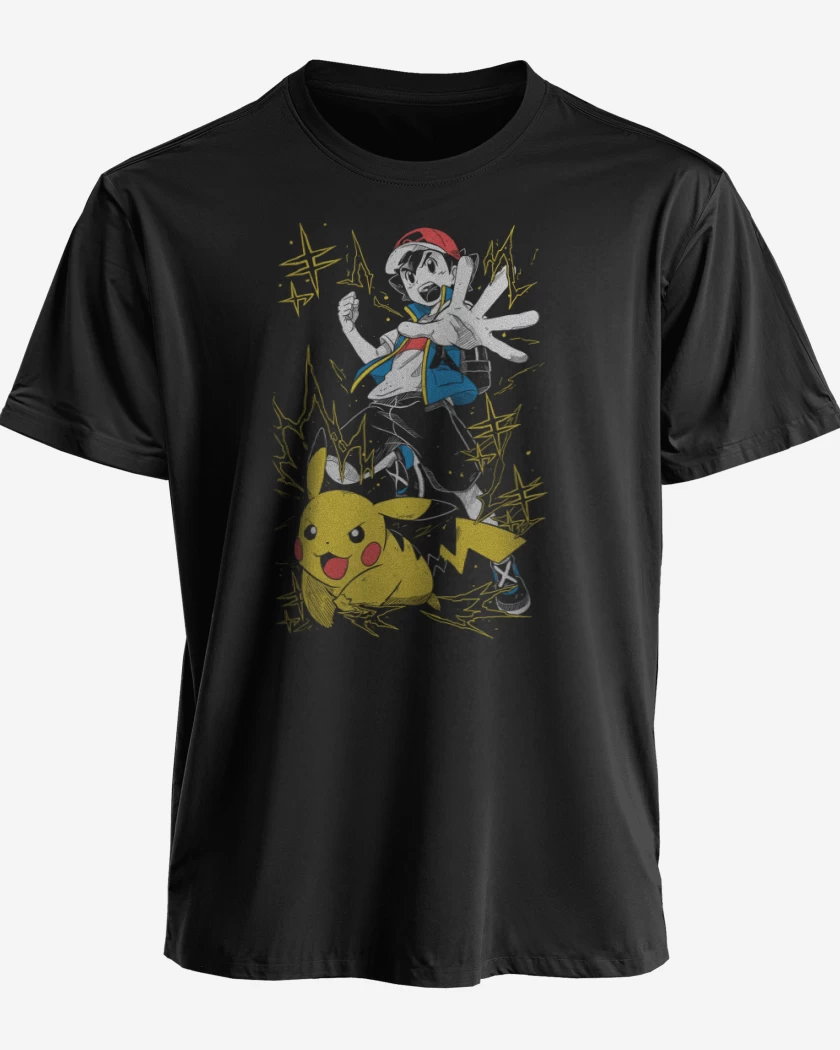Polera Ash x Pikachu