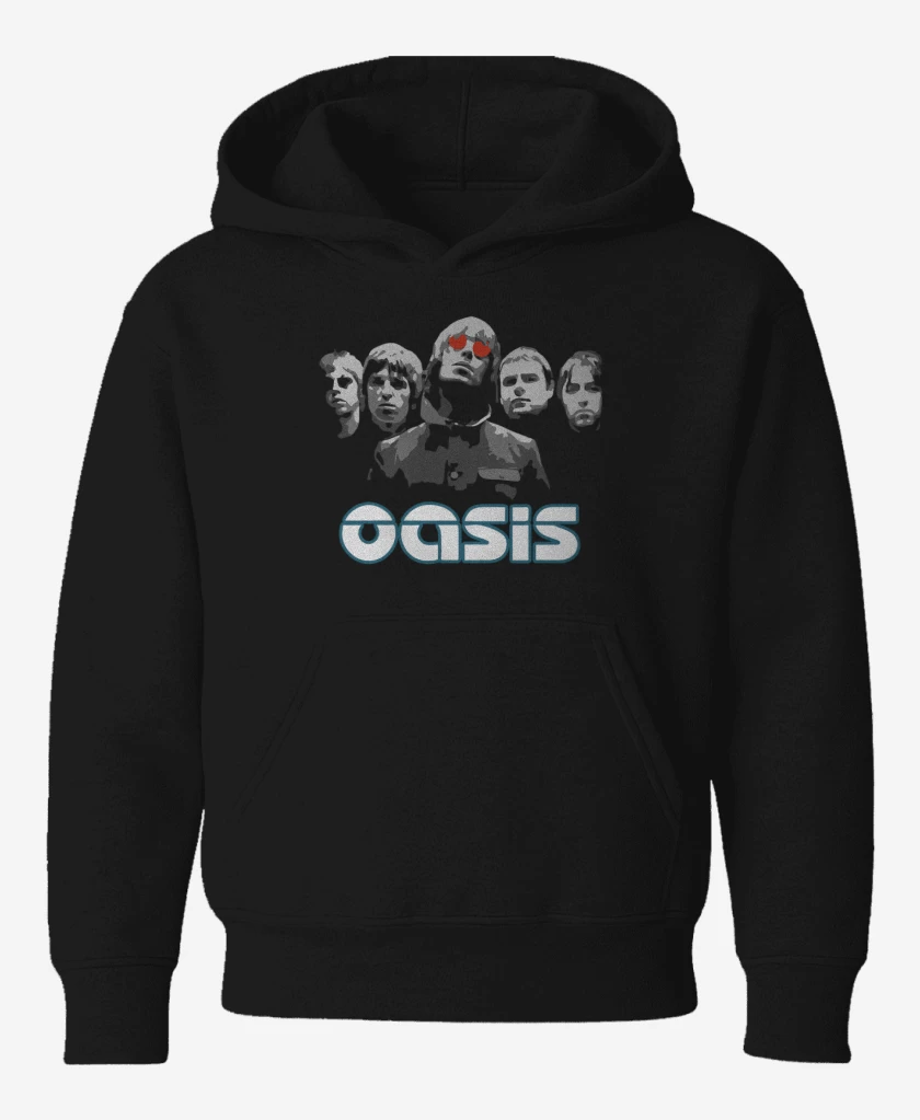 Poleron de niño Negro de Oasis 2
