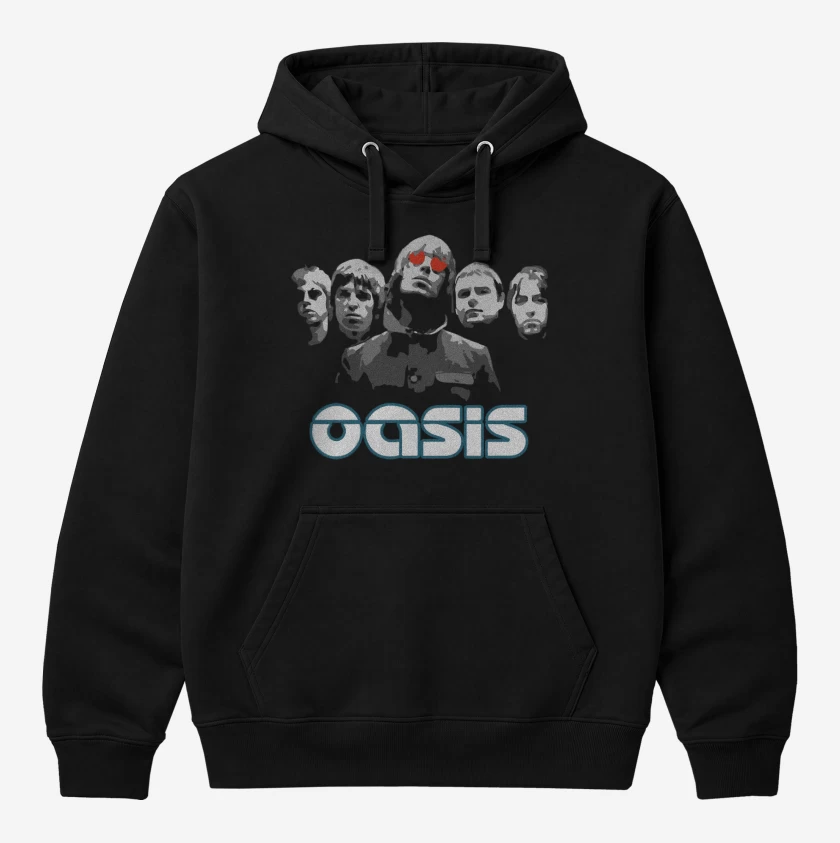 Polerón Canguro Negro de Oasis 2