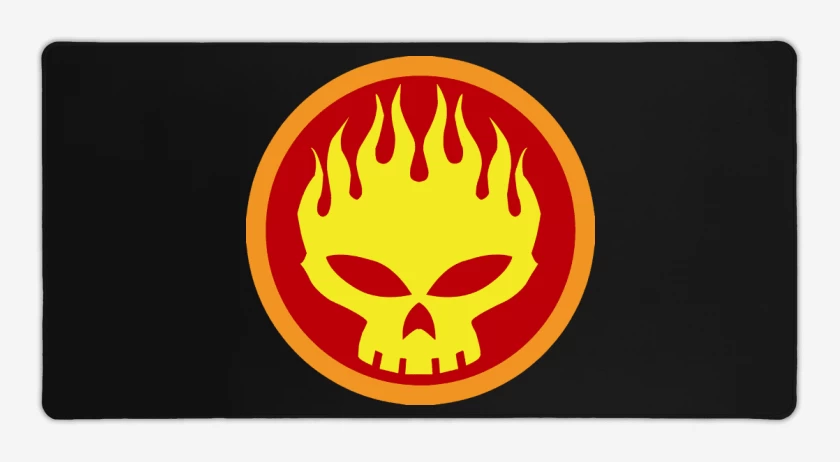 Mouse pad Gamer Negro de The Offspring