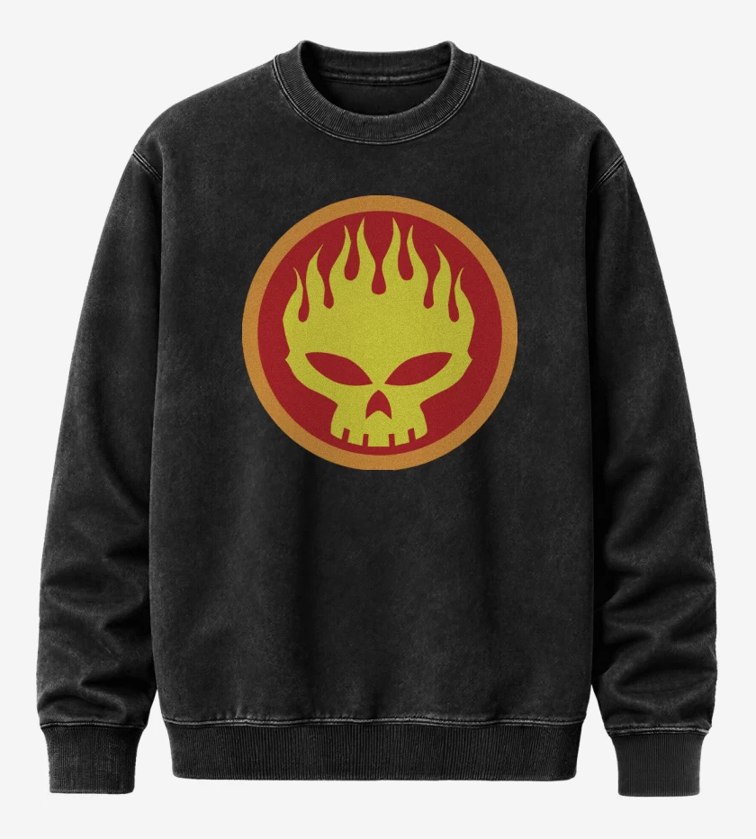 Poleron Polo Acid Wash Negro de The Offspring