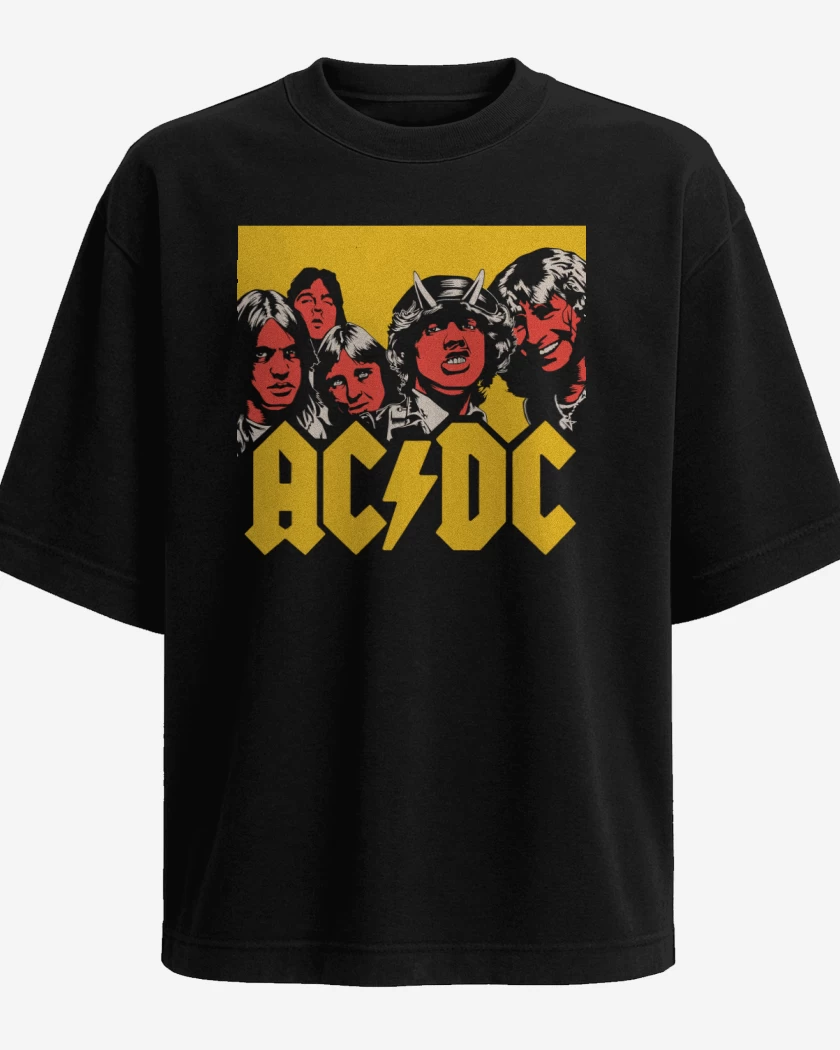 Polera Oversize ACDC hell