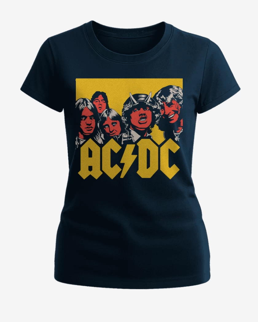 Polera de Mujer ACDC hell