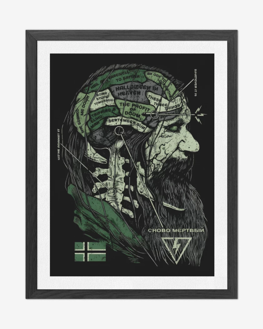 Cuadro decorativo Negro de Dead Again