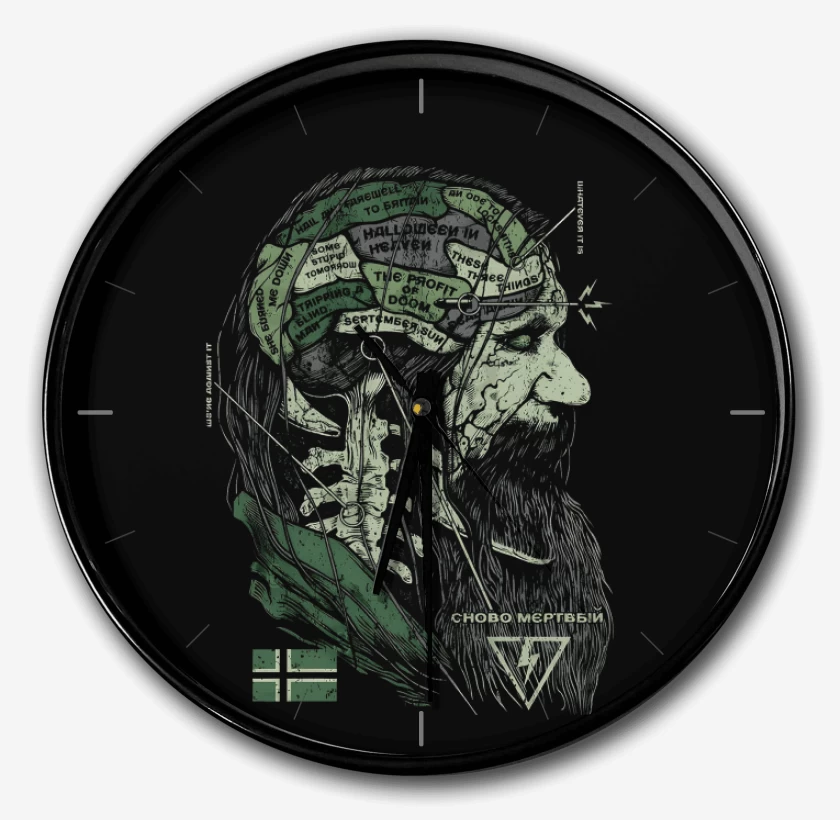 Reloj Negro de Dead Again