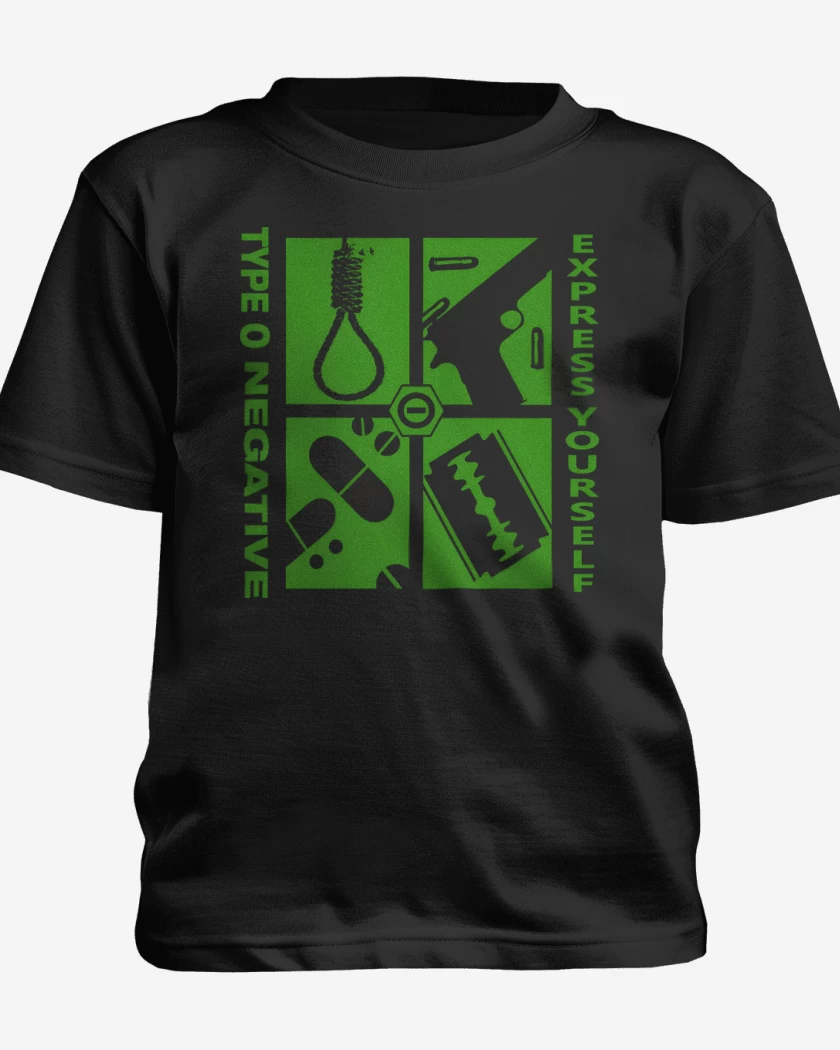 Polera de niño Negro de Express Yourself