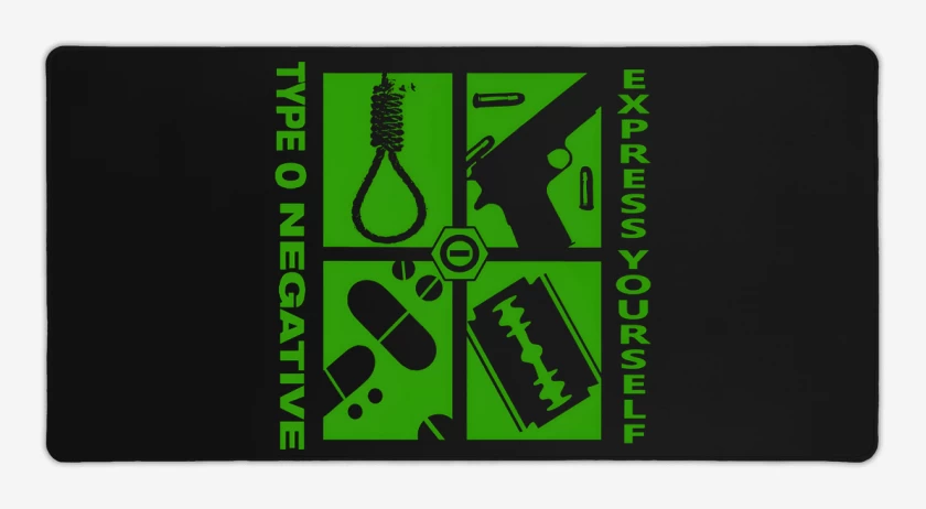 Mouse pad Gamer Negro de Express Yourself
