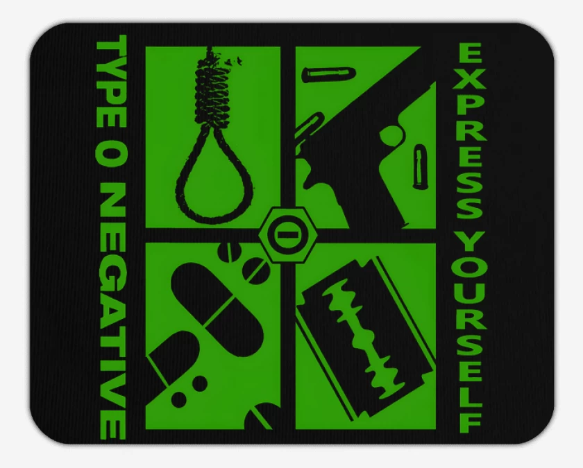 Mousepad Negro de Express Yourself