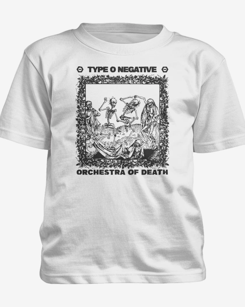 Polera de niño Blanco de Orchestra of Death