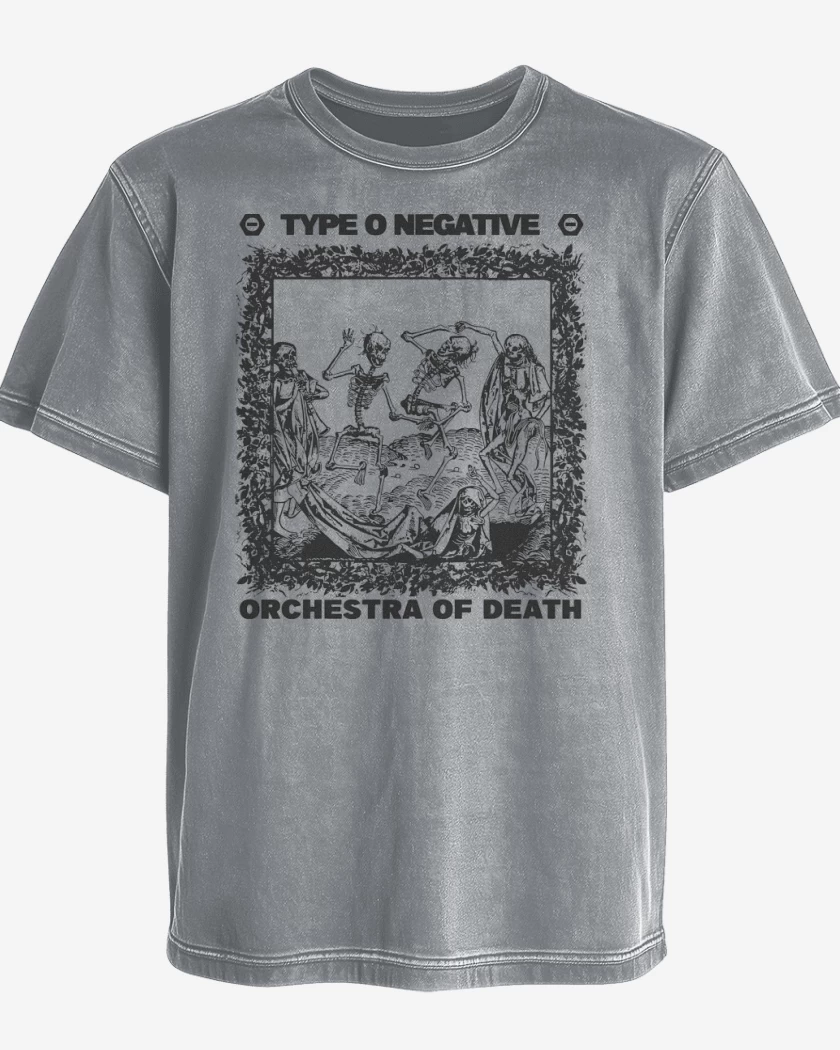 Polera desgastada Orchestra of Death