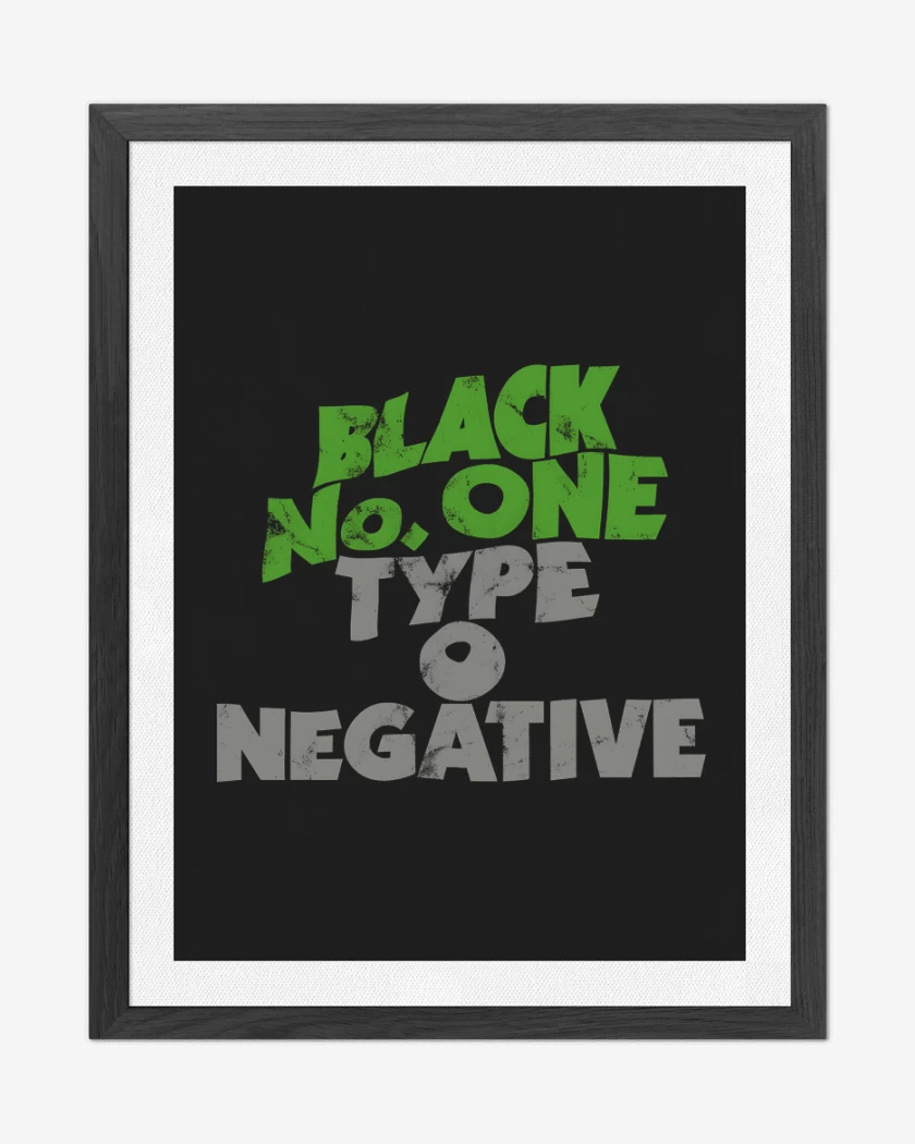 Cuadro decorativo Black N One