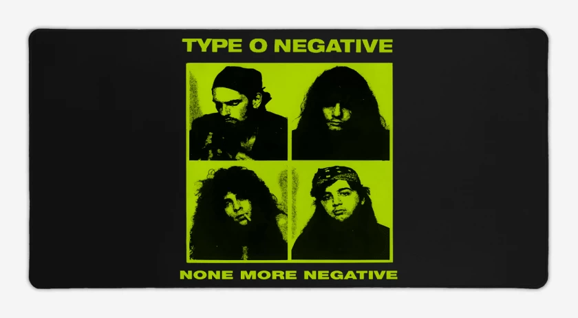 Mouse pad Gamer None More Negative