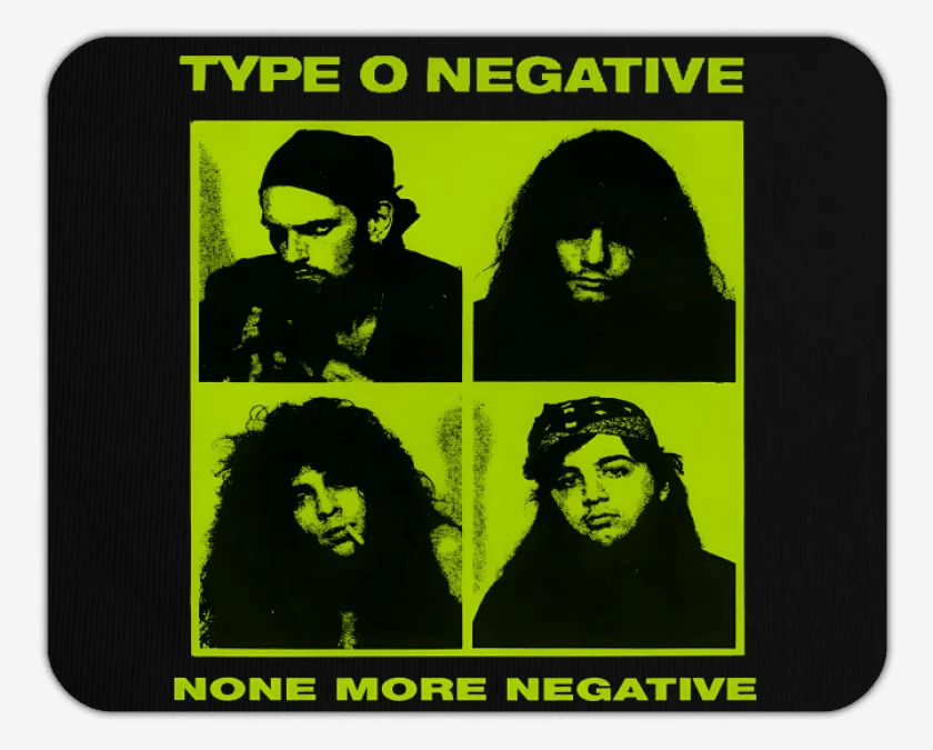 Mousepad None More Negative