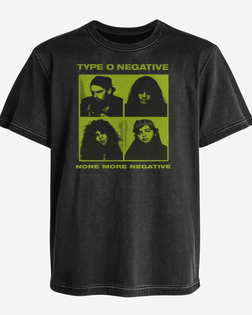Polera desgastada None More Negative