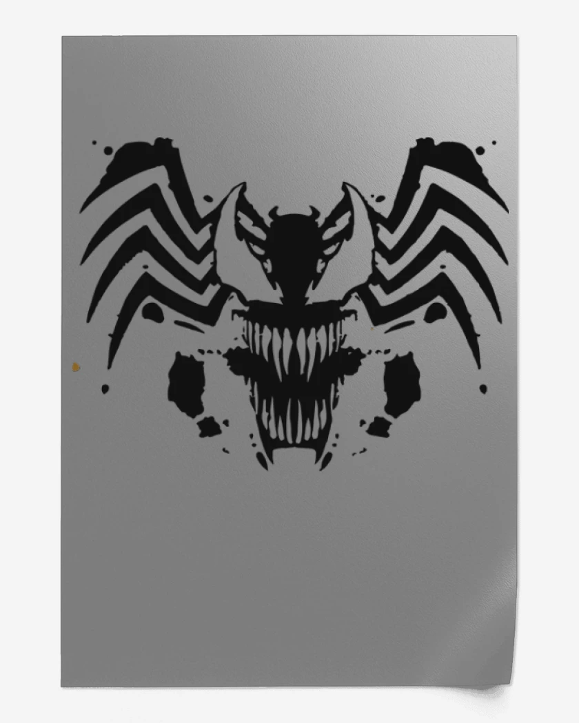 Print Gris Melange de Araña B