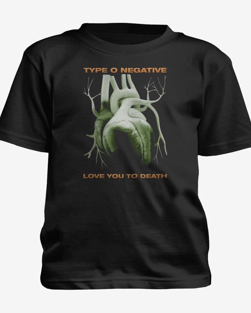 Polera de niño Negro de Love You to Death