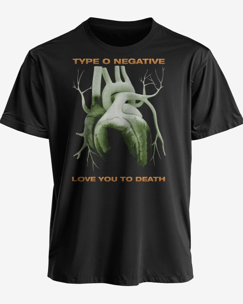 Polera premium Negro de Love You to Death