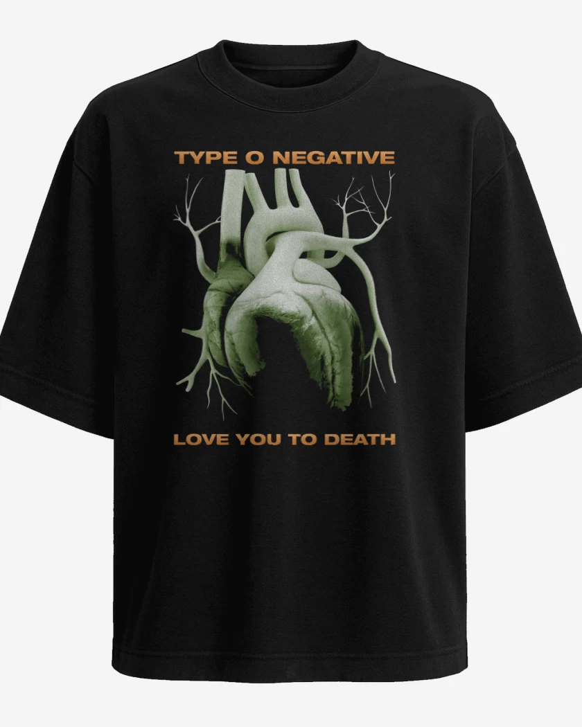 Polera Oversize Love You to Death