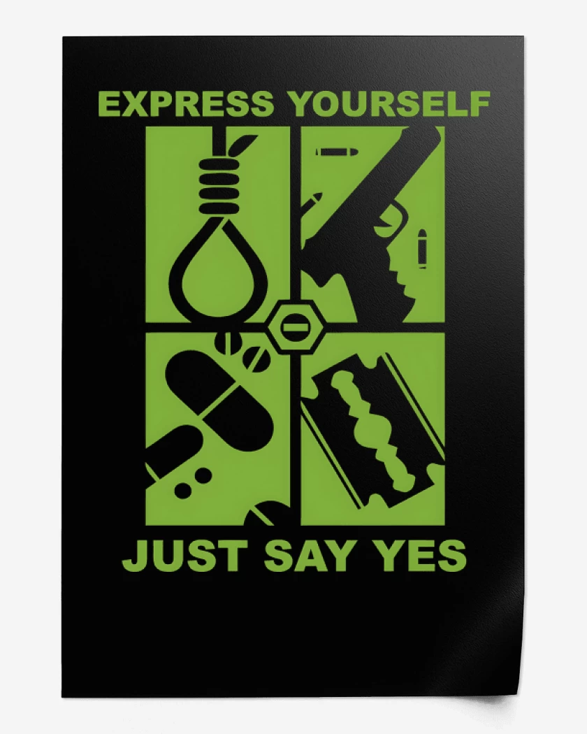 Print Just Say Yes