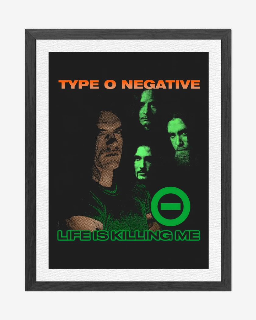Cuadro decorativo Life is Killing Me
