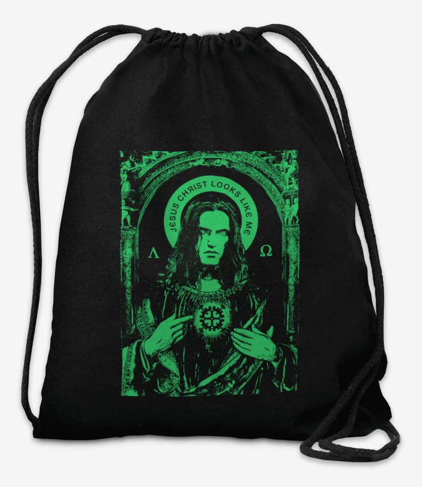 Mochila Negro de Jesus Chrits Looks Like Me