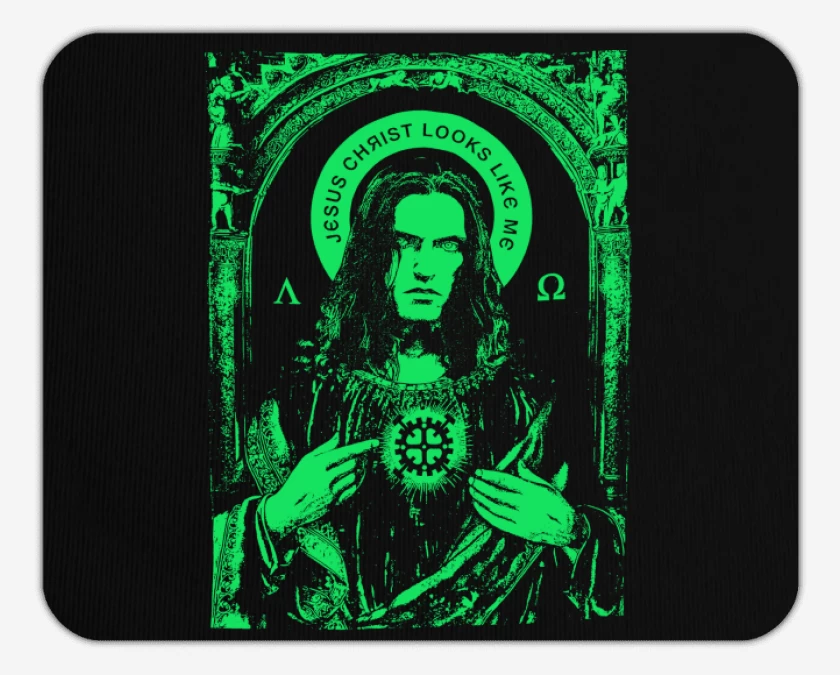 Mousepad Jesus Chrits Looks Like Me