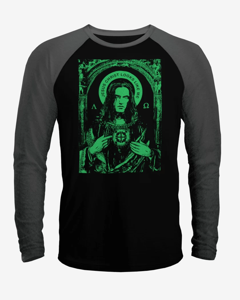 Polera Raglan Jesus Chrits Looks Like Me