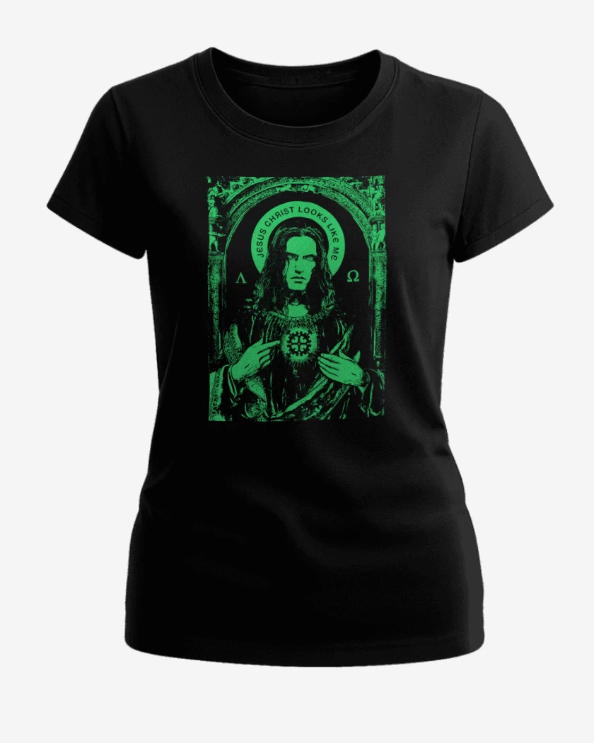 Polera de Mujer Jesus Chrits Looks Like Me