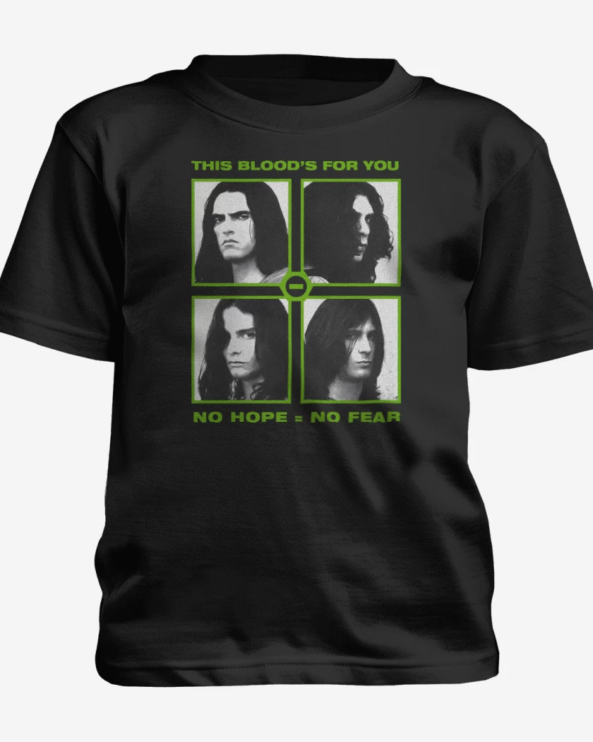 Polera de niño Negro de No Hope = No Fear