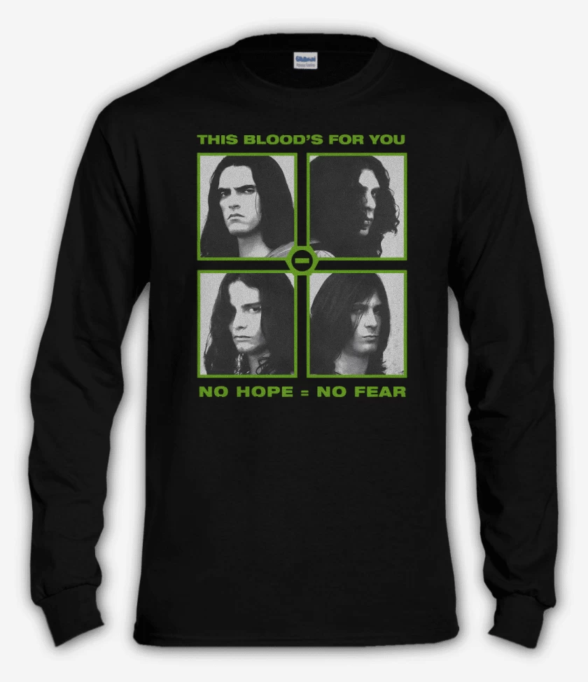 Polera manga larga No Hope = No Fear