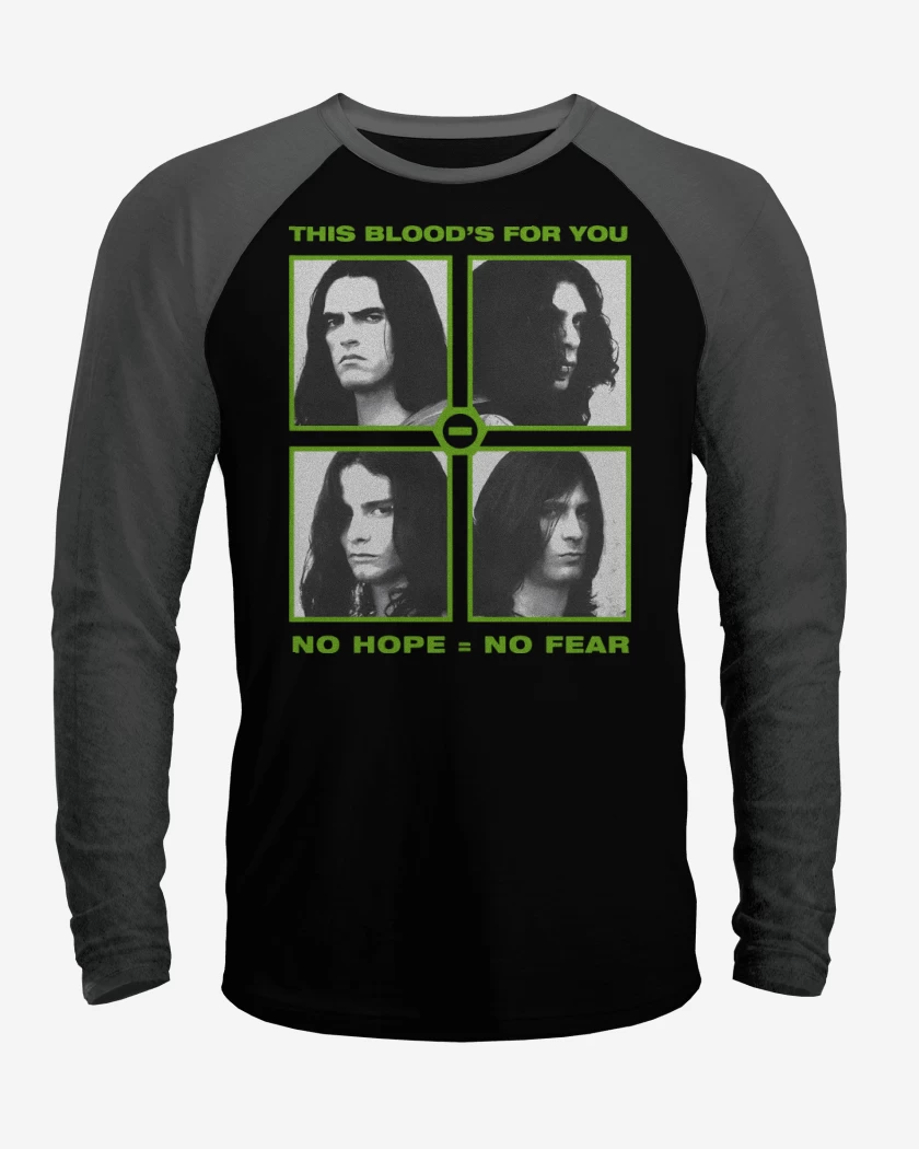 Polera Raglan No Hope = No Fear