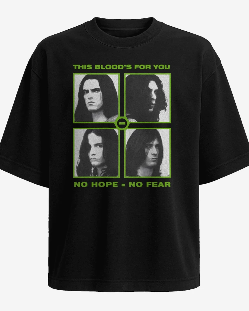 Polera Oversize No Hope = No Fear