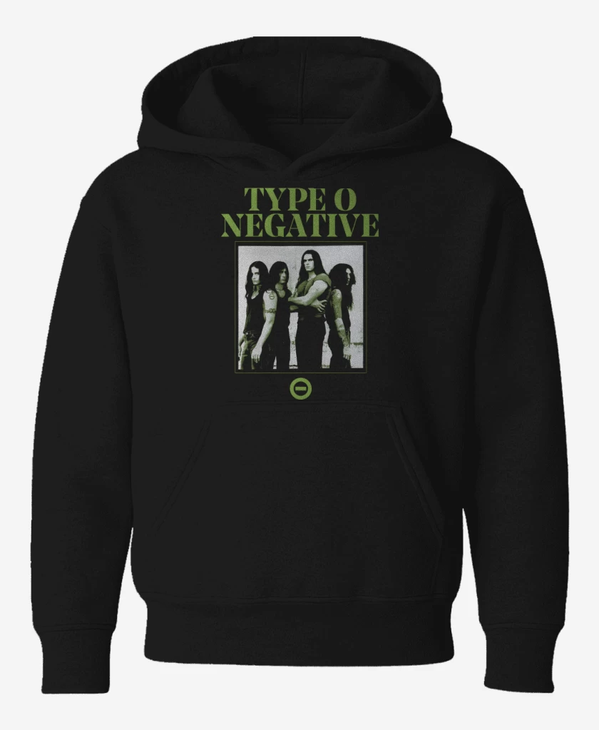 Poleron de niño Negro de Type O Negative 