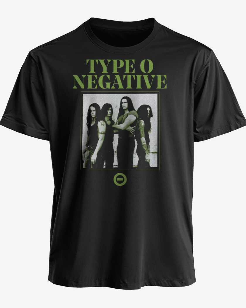 Polera premium Negro de Type O Negative 