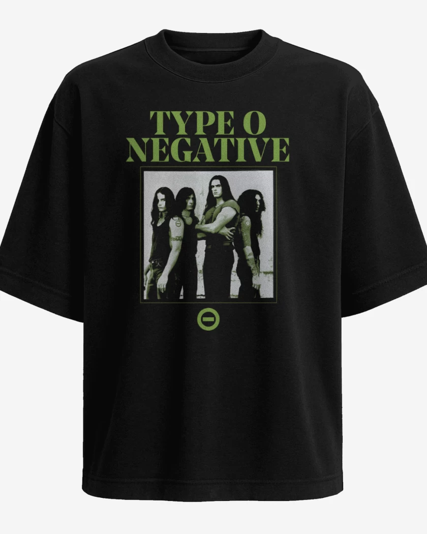 Polera Oversize Type O Negative 
