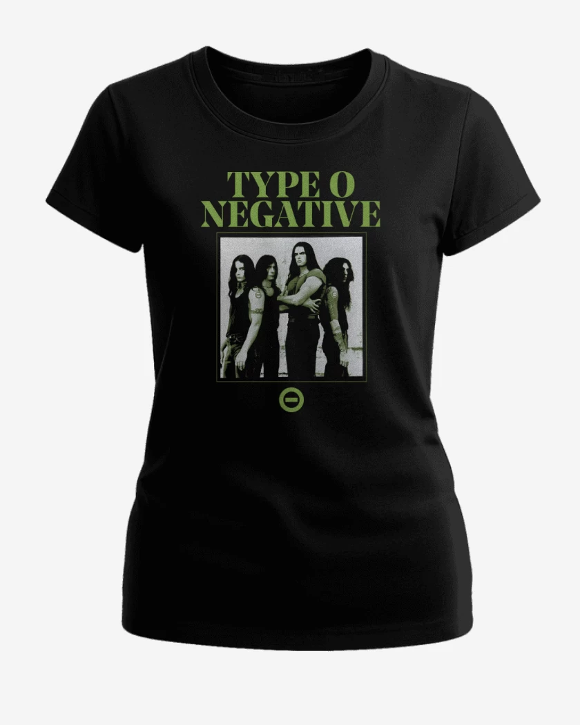 Polera de Mujer Negro de Type O Negative 