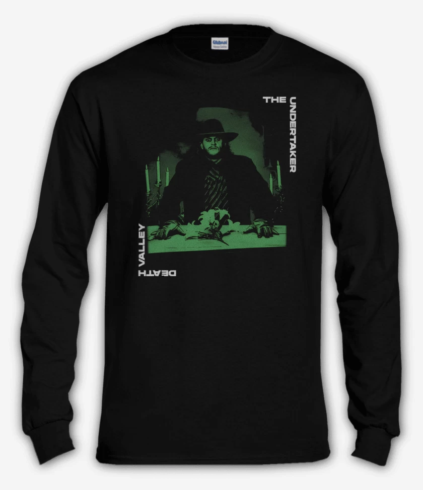 Polera manga larga Negro de Death Valley