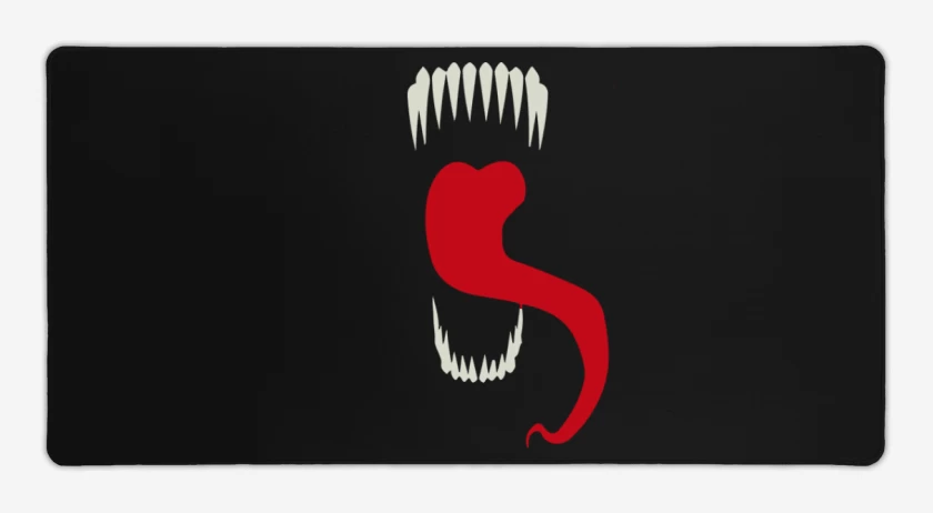 Mouse pad Gamer Negro de Veneno 3