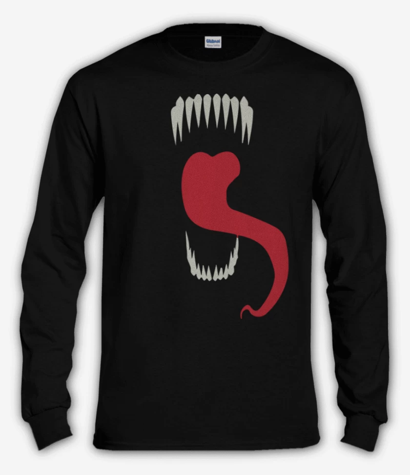 Polera manga larga Negro de Veneno 3