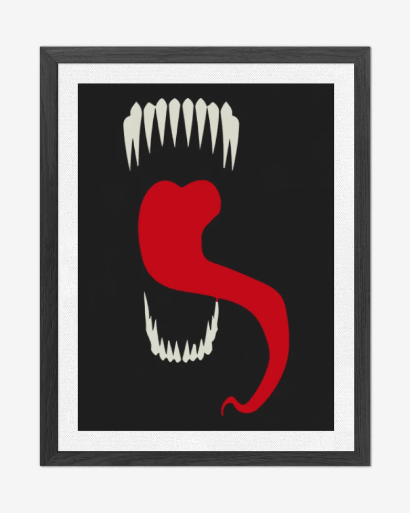 Cuadro decorativo Negro de Veneno 3