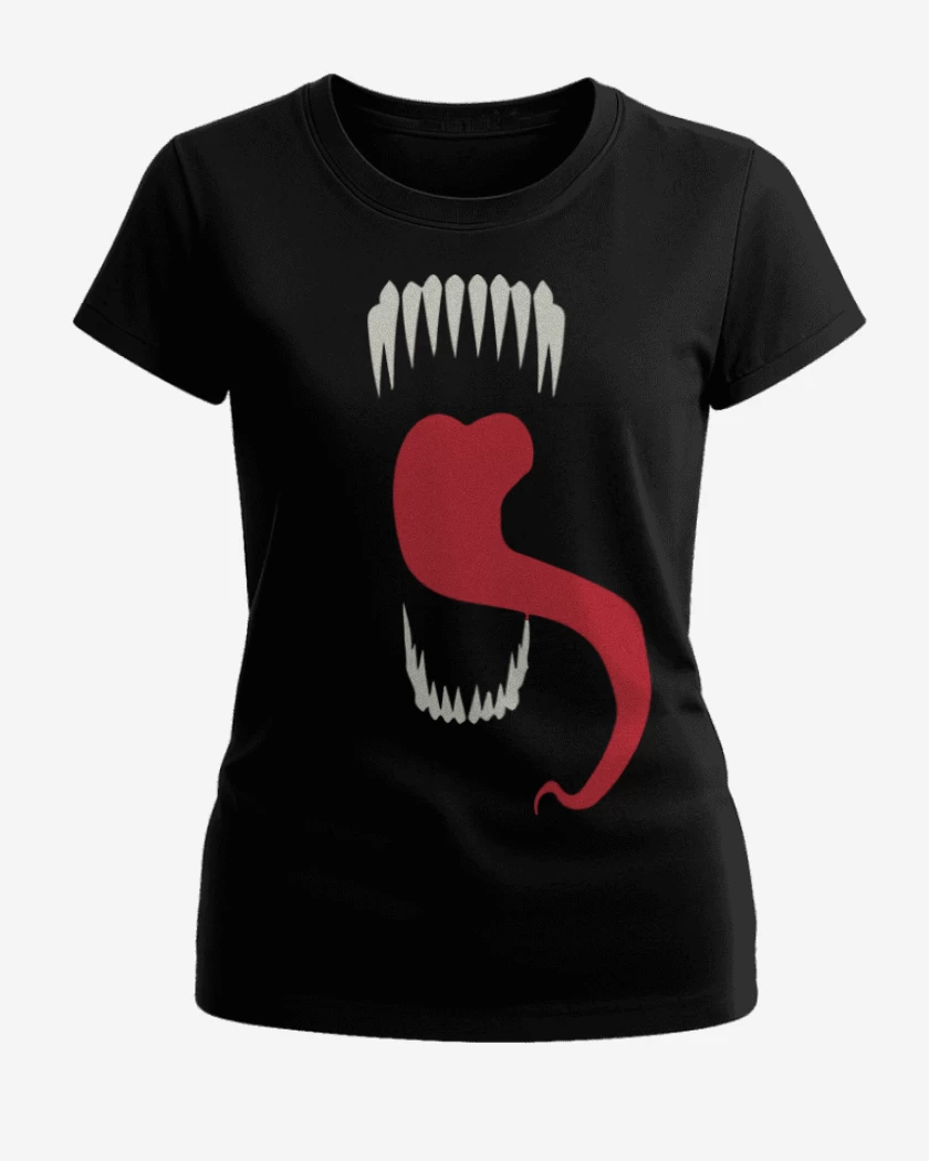 Polera de Mujer Negro de Veneno 3