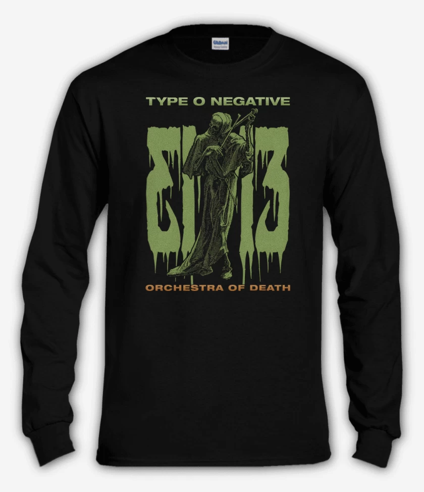 Polera manga larga Negro de T0N Orchestra 