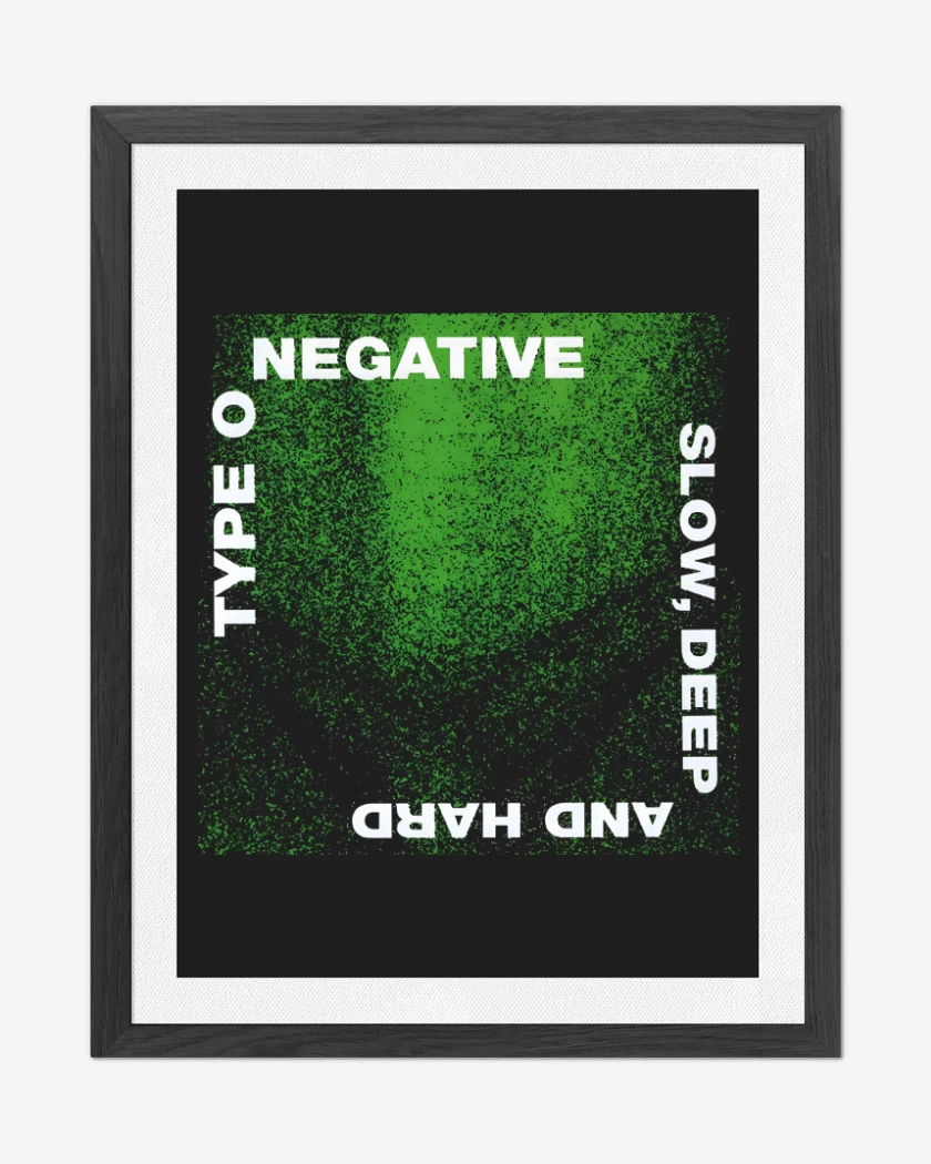 Cuadro decorativo Slow Deep and Hard