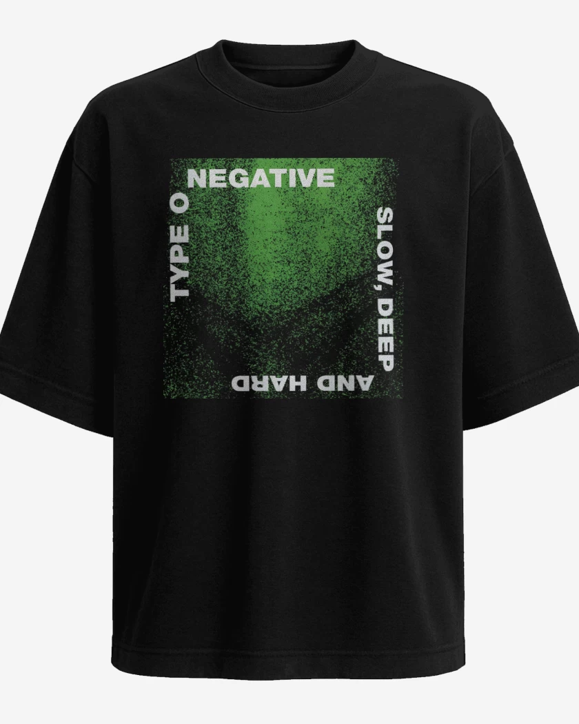 Polera Oversize Slow Deep and Hard