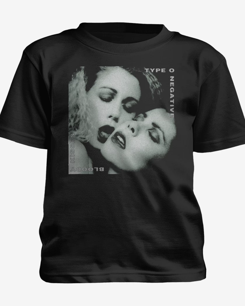 Polera de niño Negro de Bloody Kisses